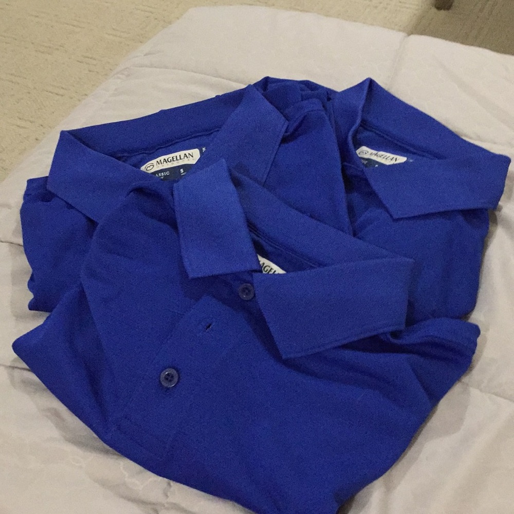3 Magellan shirts